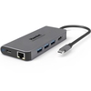 Hamlet HDKC-PD200 USB-C PD 87W + 3USB+HDMI+LAN Notebook Informatica