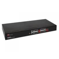 Hamlet hn16gtx switch 16 pt 10/100/1000 mbps hamlet Networking Informatica
