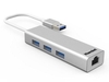 Hamlet hub 3 porte usb 3.0 + lan rj45 XHUB330LAN LAN + HUB Cavi - accessori vari Informatica