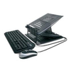 Hamlet tiramisu notebook stand + tastiera e mouse XTMS100KM Componenti Informatica