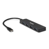 Hamlet xhub4031tc hub usb 3.1 type c 4 porte usb 3.0 XHUB4031TC Networking Informatica