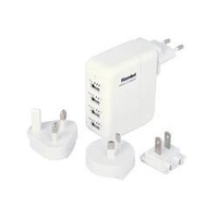 Hamlet xpwc420trav world travel charger usb 4 portet 25 watts + XPWC420TRAV Tablet Informatica