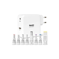 Hamlet xpwnb65u 65w alimentatore nb 65w 8 tips, usb XPWNB65U 65W Notebook Informatica