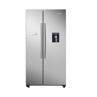Hisense frigo sbs 2p 562lt h178-l91 nf inox dispenser solo acqua Frigoriferi Elettrodomestici