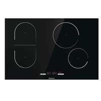 Hisense i8433c piano cottura a induzione 4 zone con 1 area bridge assorbimento massimo 7 Incasso Elettrodomestici