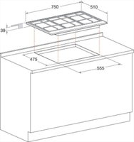 Hotpoint pcn752tix ixhar Incasso Elettrodomestici