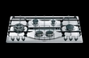 Hotpoint phn 962 ts/ix/ha piano bi gas 90cm 6fuochi acc PHN 962 TS/IX/HA Incasso Elettrodomestici