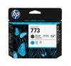 Hp hewlett packard 773c 773 black and cyan dj printhead ink plotter 773C Materiale di consumo Informatica