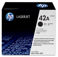 Hp hewlett packard cartuccia nera lj 4250/4350 10000pg 42A Materiale di consumo Informatica