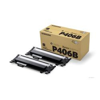 Hp hewlett packard clt-p406b/els samsung clt-p406b 2-pk black toner cr - CLT-P406B/ELS Materiale di consumo Informatica