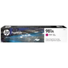 Hp hewlett packard hp 981a magenta original pagewide crtg - Materiale di consumo Informatica