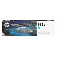 Hp hewlett packard hp 981y cyan original pagewide crtg - in 981Y Materiale di consumo Informatica
