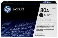 Hp hewlett packard hp laserjet pro m401/m425 2.7k blk crtg 80A Materiale di consumo Informatica
