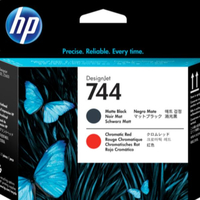 Hp hewlett packard testinahp 744 nero opaco e rosso serie dj 772 Materiale di consumo Informatica