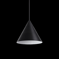 Ideal lux a-line sp1 d30 nero lampada a sospensione d 300 x h min 520 / max 2270 mm Luci & illuminazione Casa & cucina