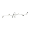 Ideal lux alfa pl6 bianco lampada da soffitto l 1065 x h 160 x p 220 mm Luci & illuminazione Casa & cucina