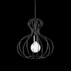 Ideal lux ampolla-1 sp1 bianco lampada a sospensione d 350 x h min 630 / max 1200 mm Luci & illuminazione Casa & cucina