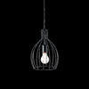 Ideal lux ampolla-2 sp1 bianco lampada a sospensione d 205 x h min 570 / max 1140 mm Luci & illuminazione Casa & cucina