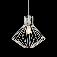 Ideal lux ampolla-4 sp1 bianco lampada a sospensione d 395 x h min 620 / max 1430 mm Luci & illuminazione Casa & cucina