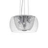 Ideal lux audi-61 sp6 lampada a sospensione d 400 x h min 270 / max 2360 mm Luci & illuminazione Casa & cucina
