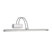 Ideal lux bow ap d76 cromo lampada da parete l 760 x h 180 x p 230 mm Luci & illuminazione Casa & cucina