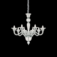 Ideal lux brigitta sp8 trasparente lampada a sospensione d 890 x h min 1000 / max 1840 mm Luci & illuminazione Casa & cucina