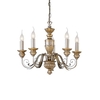 Ideal lux firenze sp5 oro lampada a sospensione d 550 x h min 660 / max 1050 mm Luci & illuminazione Casa & cucina