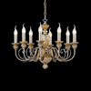 Ideal lux firenze sp8 oro lampada a sospensione d 640 x h min 670 / max 1050 mm Luci & illuminazione Casa & cucina