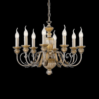 Ideal lux firenze sp8 oro lampada a sospensione d 640 x h min 670 / max 1050 mm Luci & illuminazione Casa & cucina