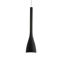 Ideal lux flut sp1 big nero lampada a sospensione d 145 x h min 890 / max 2640 mm Luci & illuminazione Casa & cucina