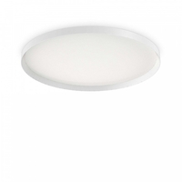 Ideal lux fly pl d90 3000k bianco lampada da soffitto d 900 x h 80 mm Luci & illuminazione Casa & cucina