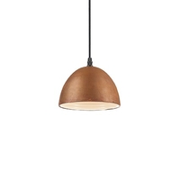 Ideal lux folk sp1 d18 corten lampada a sospensione d 180 x h min 360 / max 2140 mm Luci & illuminazione Casa & cucina