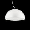 Ideal lux folk sp1 d50 bianco lampada a sospensione d 500 x h min 540 / max 2290 mm Luci & illuminazione Casa & cucina