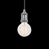 Ideal lux frida sp1 cromo lampada a sospensione d 90 x h min 320 / max 2070 mm Luci & illuminazione Casa & cucina