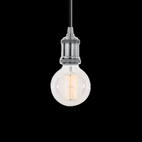 Ideal lux frida sp1 cromo lampada a sospensione d 90 x h min 320 / max 2070 mm Luci & illuminazione Casa & cucina