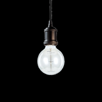 Ideal lux frida sp1 nero lampada a sospensione d 90 x h min 320 / max 2070 mm Luci & illuminazione Casa & cucina