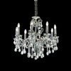 Ideal lux gioconda sp8 argento lampada a sospensione d 730 x h min 930 / max 1200 mm Luci & illuminazione Casa & cucina