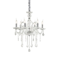 Ideal lux giudecca sp6 trasparente lampada a sospensione d 580 x h min 900 / max 1350 mm Luci & illuminazione Casa & cucina