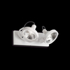 Ideal lux glim pl2 bianco lampada da soffitto l 310 x h 190 x p 120 mm Luci & illuminazione Casa & cucina
