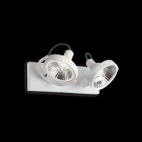 Ideal lux glim pl2 bianco lampada da soffitto l 310 x h 190 x p 120 mm Luci & illuminazione Casa & cucina