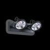 Ideal lux glim pl2 nero lampada da soffitto l 310 x h 190 x p 120 mm Luci & illuminazione Casa & cucina