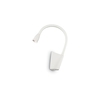 Ideal lux goose ap bianco lampada da parete l 60 x h 185 x p 300 mm Luci & illuminazione Casa & cucina