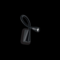 Ideal lux goose ap nero lampada da parete l 60 x h 185 x p 300 mm Luci & illuminazione Casa & cucina