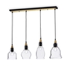Ideal lux gretel sp4 lampada a sospensione l 820 x h min 635 / max 1310 x p 250 mm Luci & illuminazione Casa & cucina