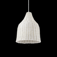Ideal lux haunt sp1 bianco lampada a sospensione d 350 x h min 700 / max 2450 mm