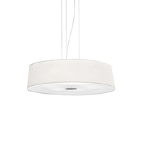 Ideal lux hilton sp4 round lampada a sospensione d 500 x h min 400 / max 2150 mm Luci & illuminazione Casa & cucina