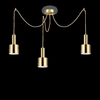 Ideal lux holly sp3 ottone lampada a sospensione l 600 x h min 500 / max 2300 x p 240 mm Luci & illuminazione Casa & cucina