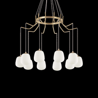 Ideal lux karousel sp10 lampada a sospensione d 825 x h min 1220 / max 1330 mm Luci & illuminazione Casa & cucina