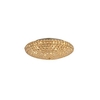 Ideal lux king pl9 oro lampada da soffitto d 535 x h 190 mm Luci & illuminazione Casa & cucina