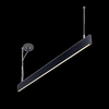 Ideal lux linus sp 3000k bk lampada a sospensione l 1200 x h min 345 / max 1595 x p 20 mm Luci & illuminazione Casa & cucina